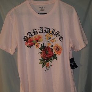 Crew Neck Graphic Tee